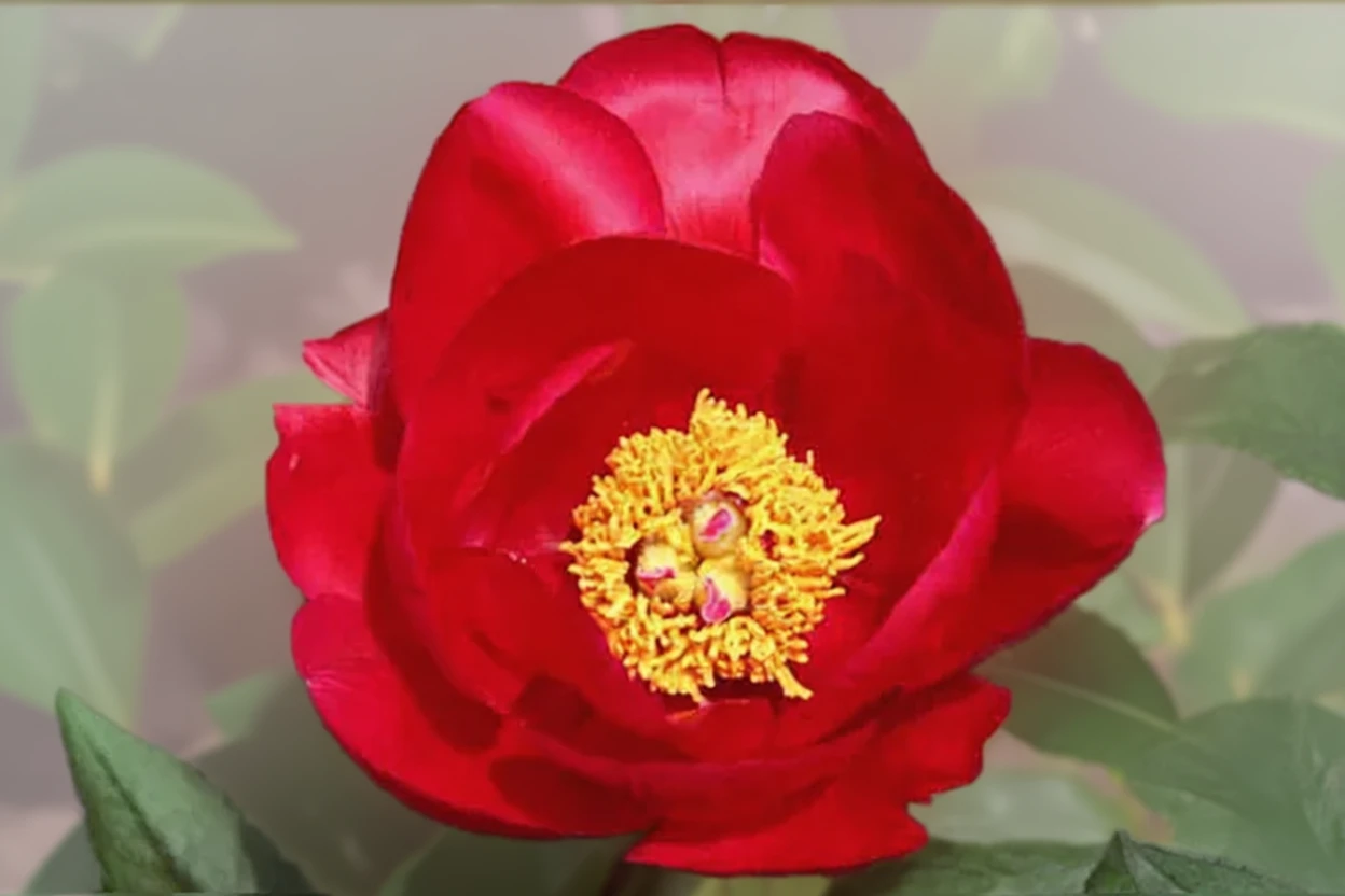 Півонія Бурма Рубі / Paeonia Burma Ruby