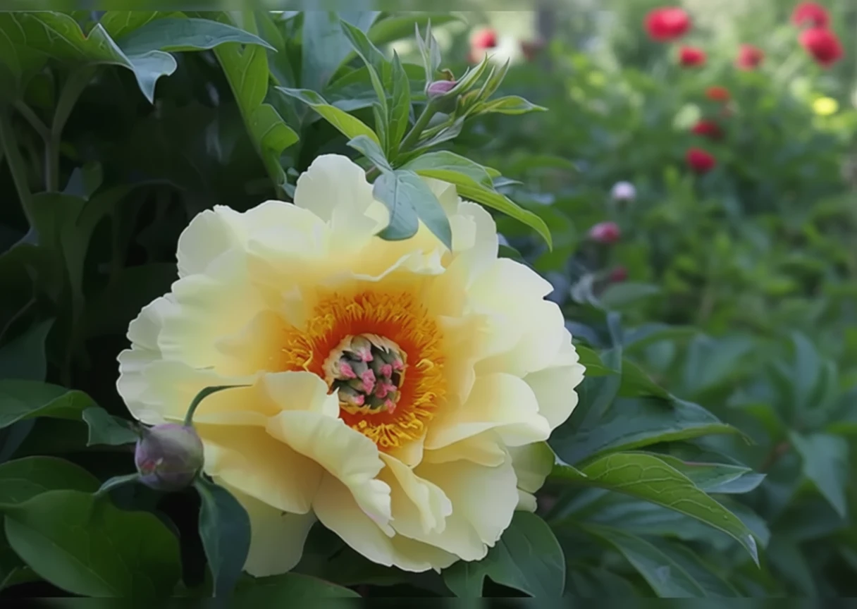 Півонія Гарден Треже