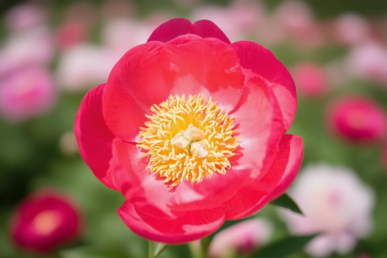 Півонія Голден Глоу / Paeonia Golden Glow
