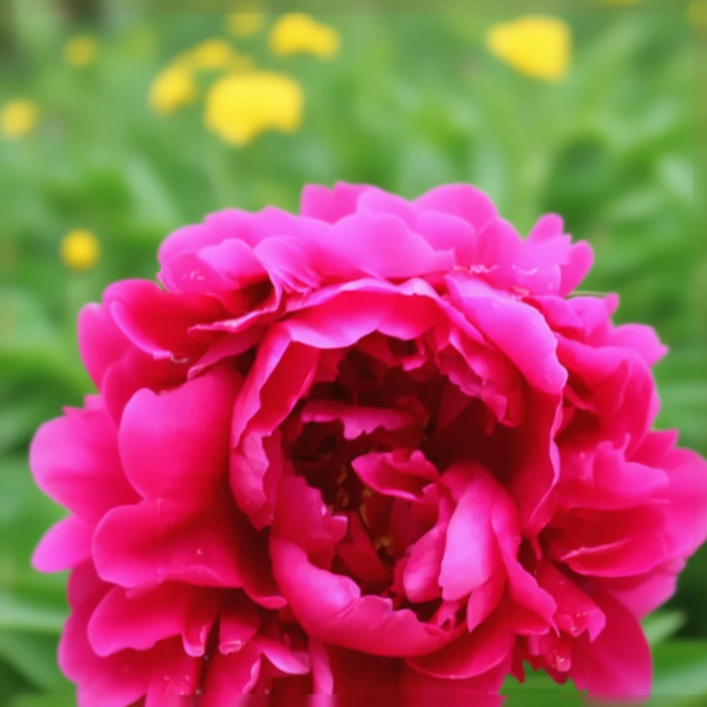 Півонія Карл Розенфілд / Paeonia lactiflora Karl Rosenfield