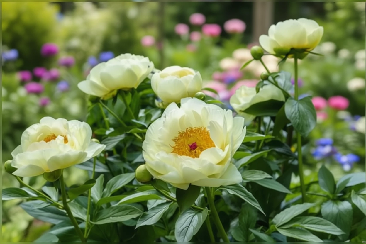 Півонія Лемон Шиффон