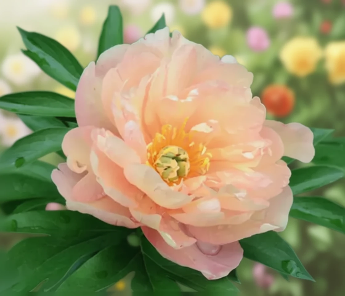 Півонія Сінгінг ін зе Рейн / Paeonia Singing in the Rain