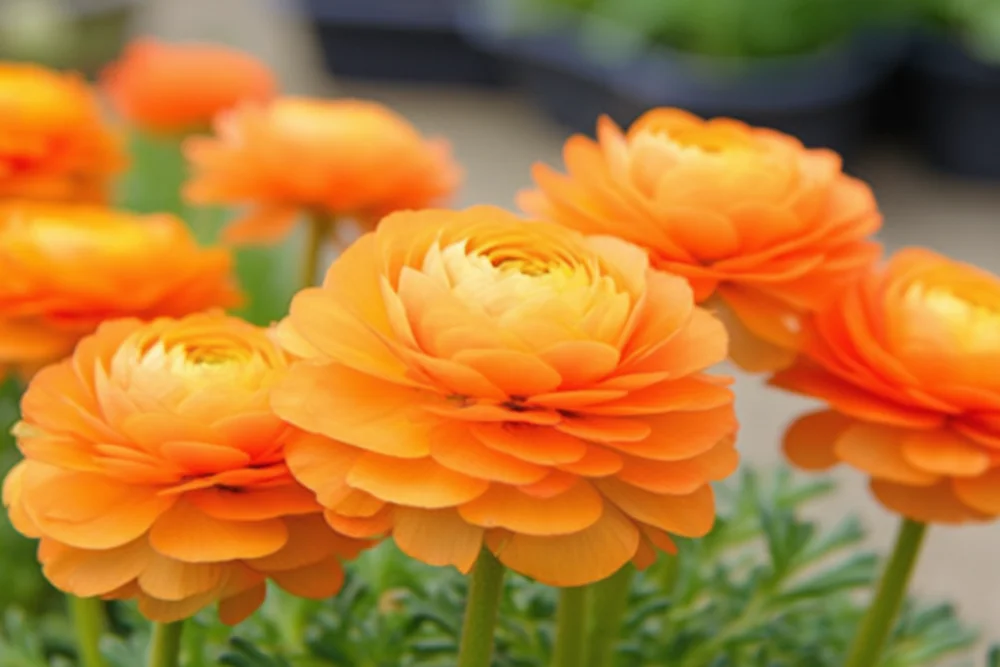 Ранункулюс Теколоте Орандж / Ranunculus asiaticus Tecolote Orange