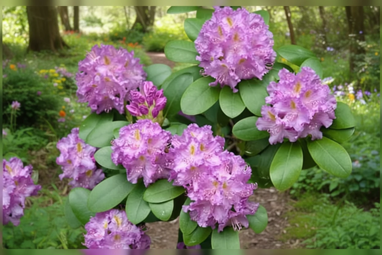 Рододендрон Розеум Елеганс