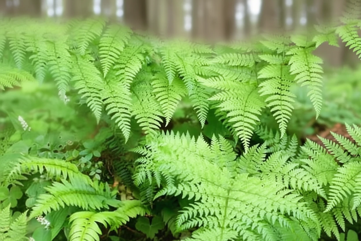 Щитник розпростертий / Dryopteris expansa