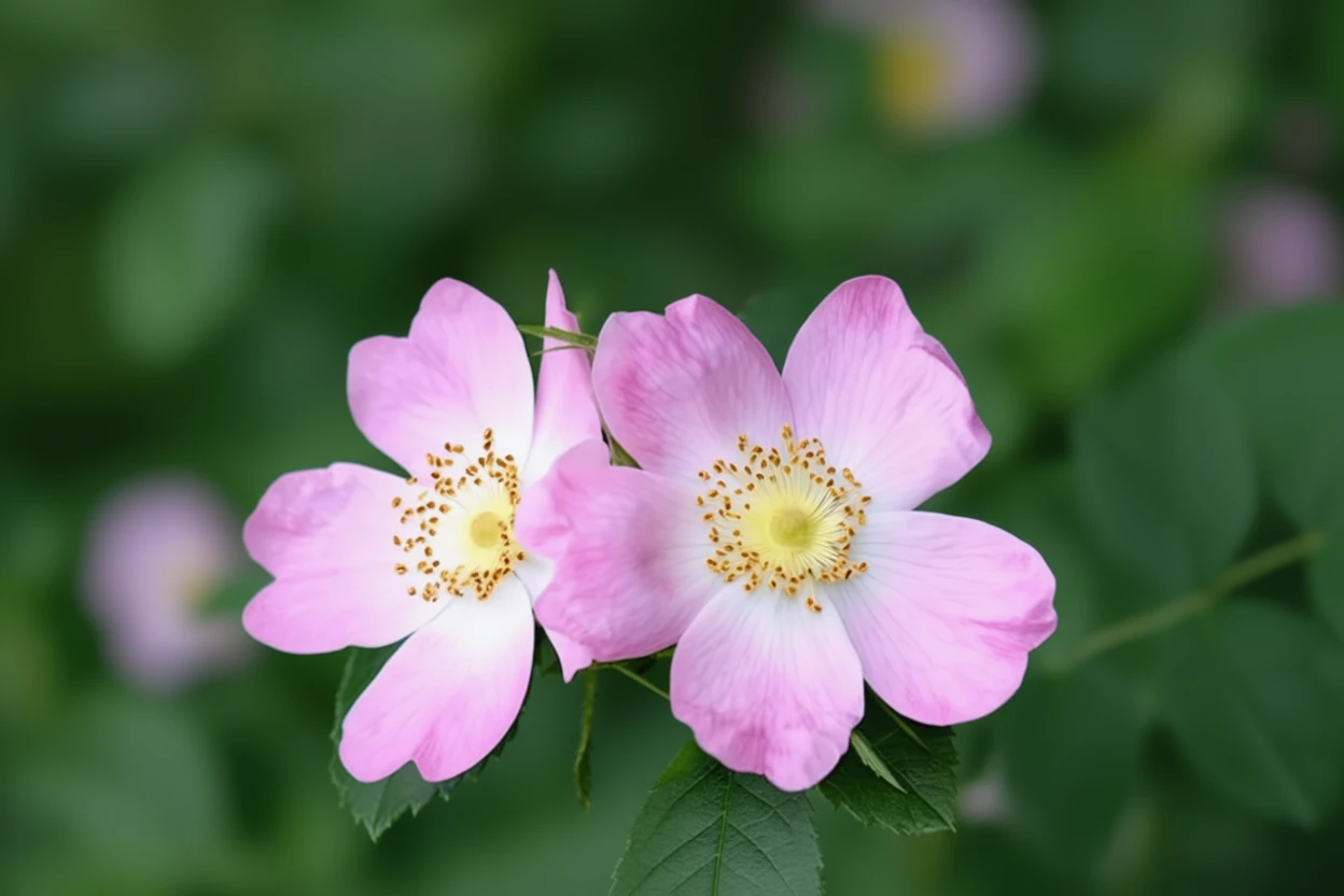 Шипшина голоплідна / Rosa gymnocarpa