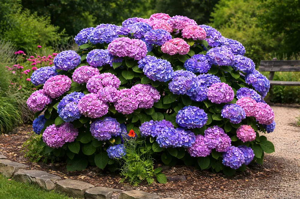 Широколиста гортензія Букет Роуз