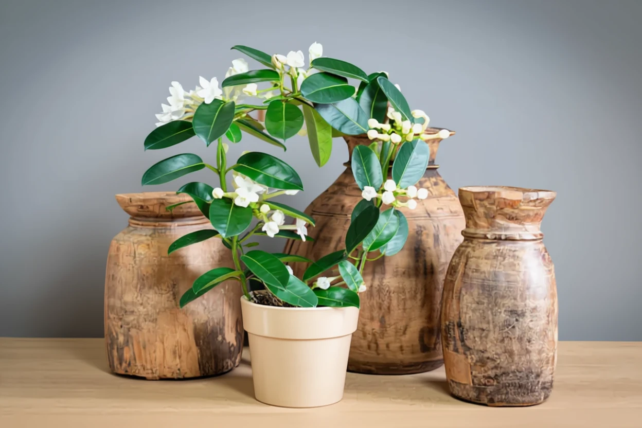 Стефанотіс рясноквітковий / Stephanotis floribunda