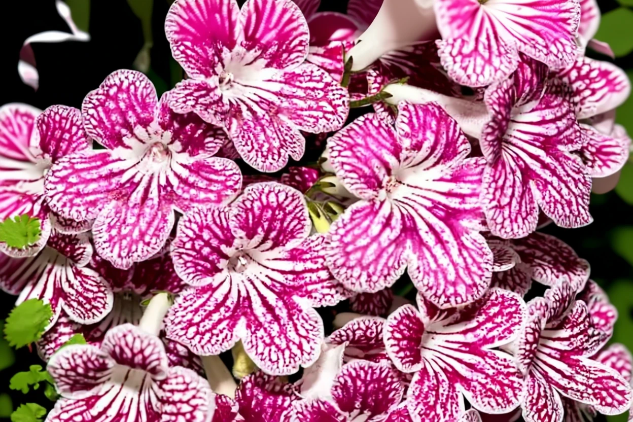 Стрептокарпус Полка-Дот Ред / Streptocarpus Polka-Dot Red
