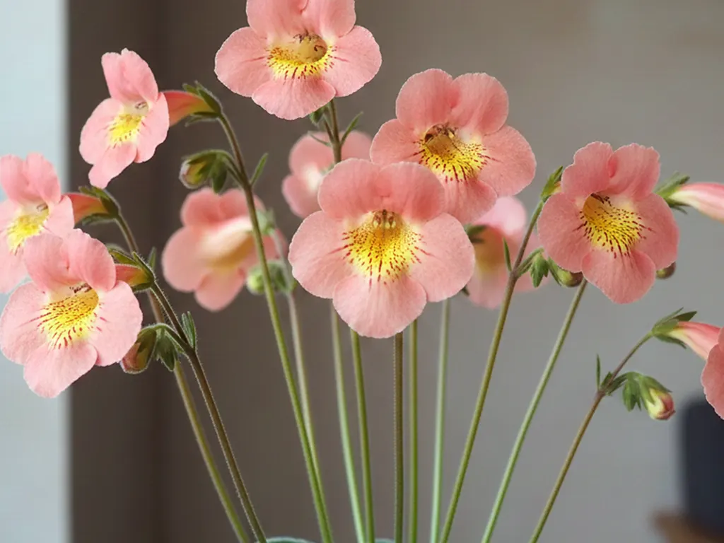 Стрептокарпус Салмон Сансет / Streptocarpus Salmon Sunset