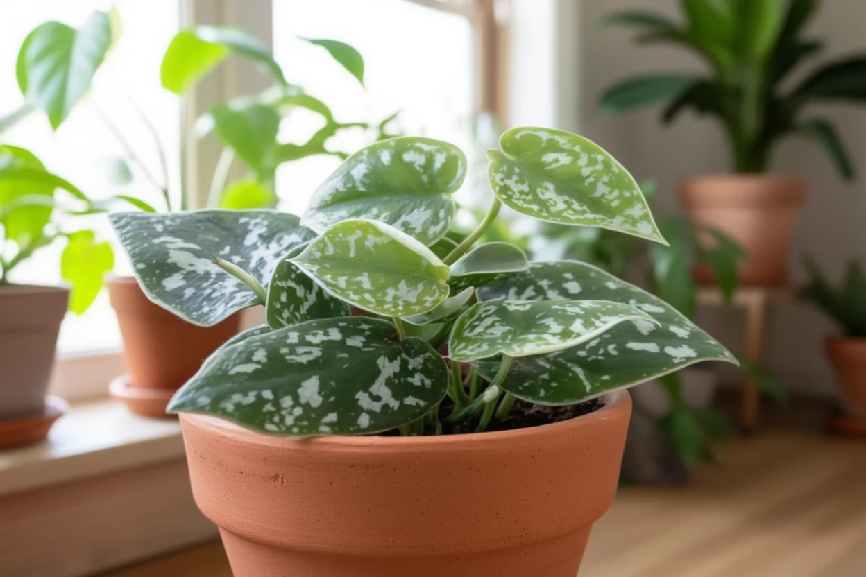 Сциндапсус розписний Аргіраеус / Scindapsus pictus Argyraeus