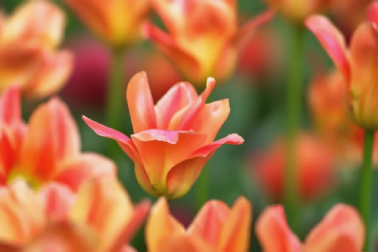 Тюльпан Ейпрікот Емперор / Tulipa Apricot Emperor