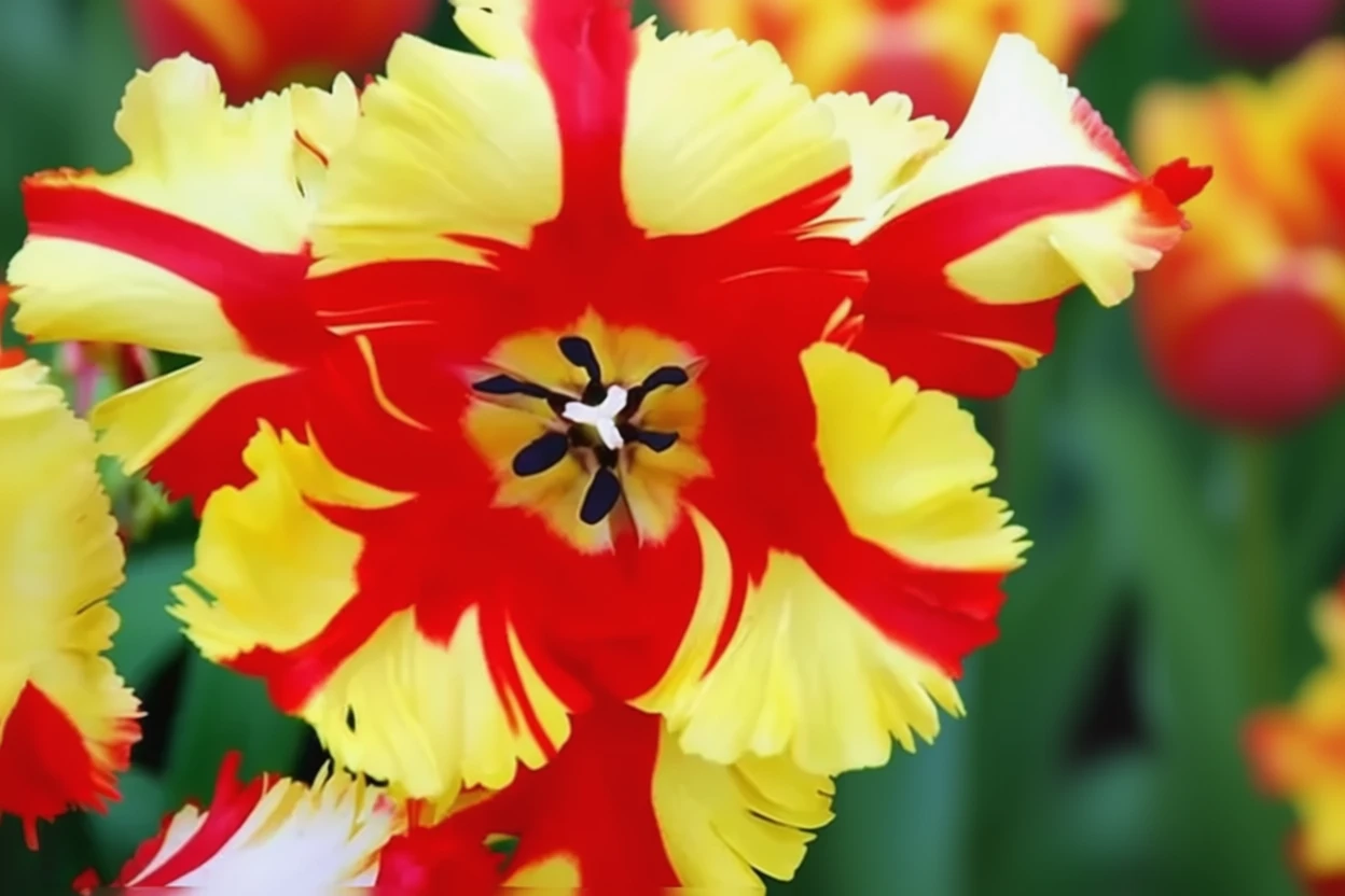 Тюльпан Флеймінг Паррот / Tulipa Flaming Parrot