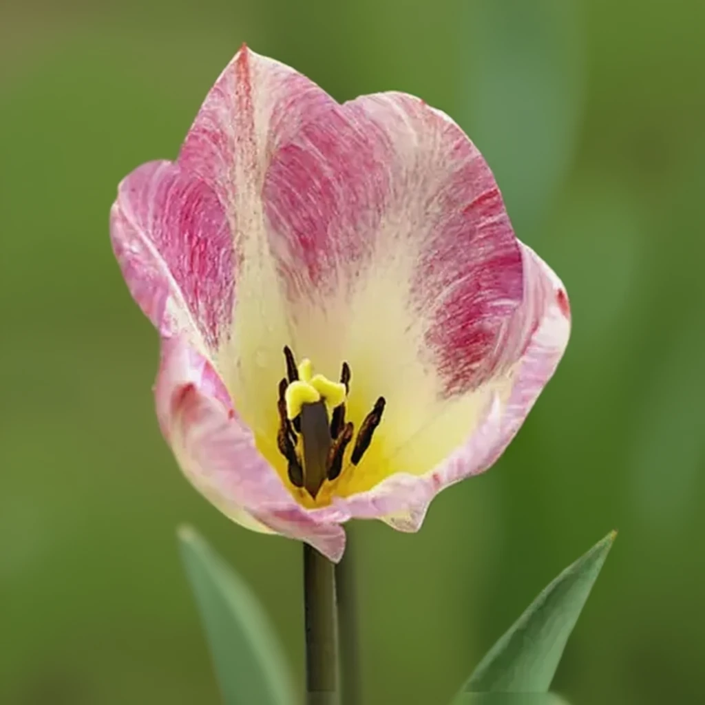 Тюльпан Флеймінг Пуріссіма / Tulipa Flaming Purissima