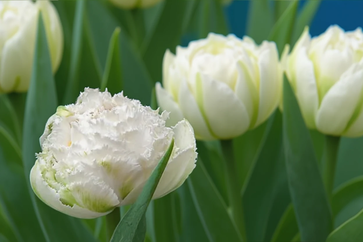 Тюльпан Сноу Кристал