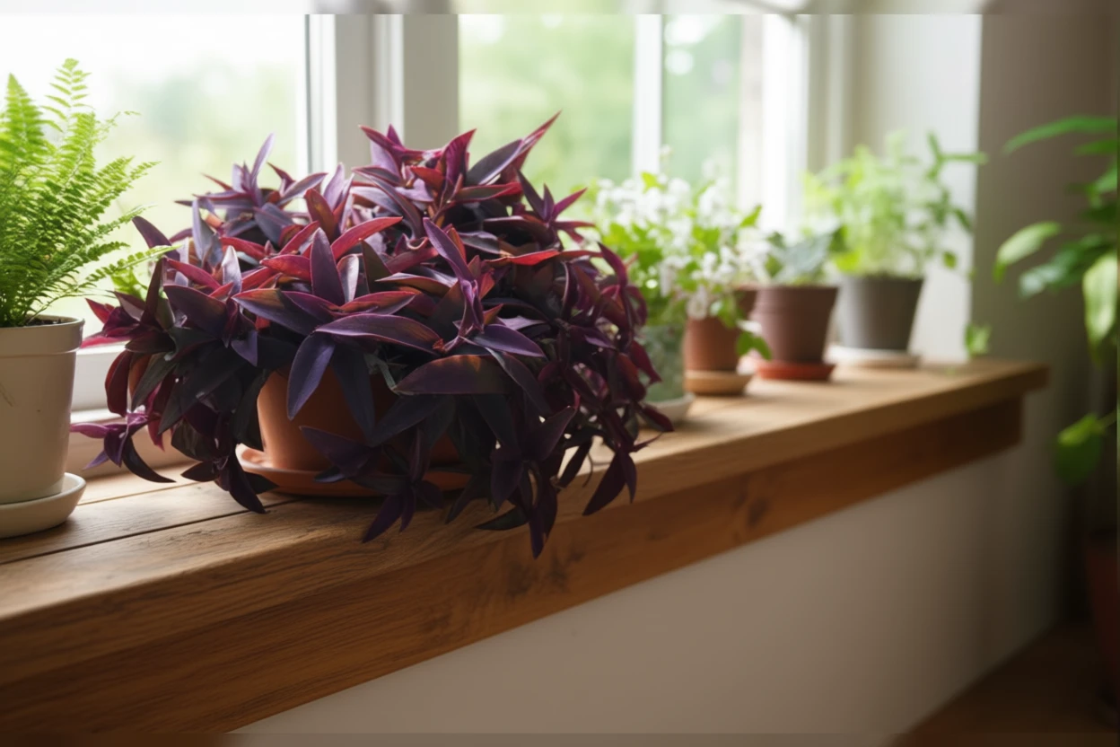 Традесканція Пурпуреа