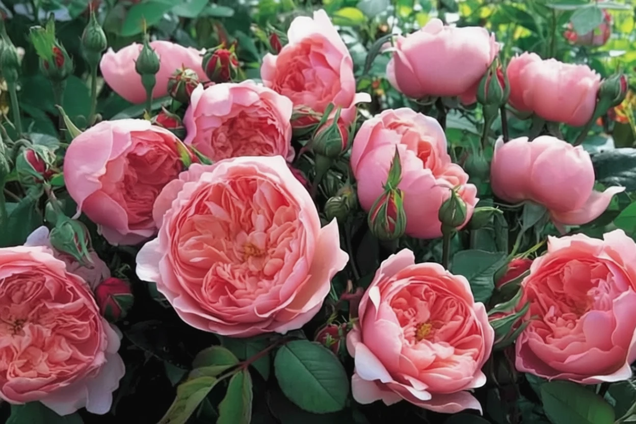 Троянда Алнвік Роуз / Rosa The Alnwick Rose