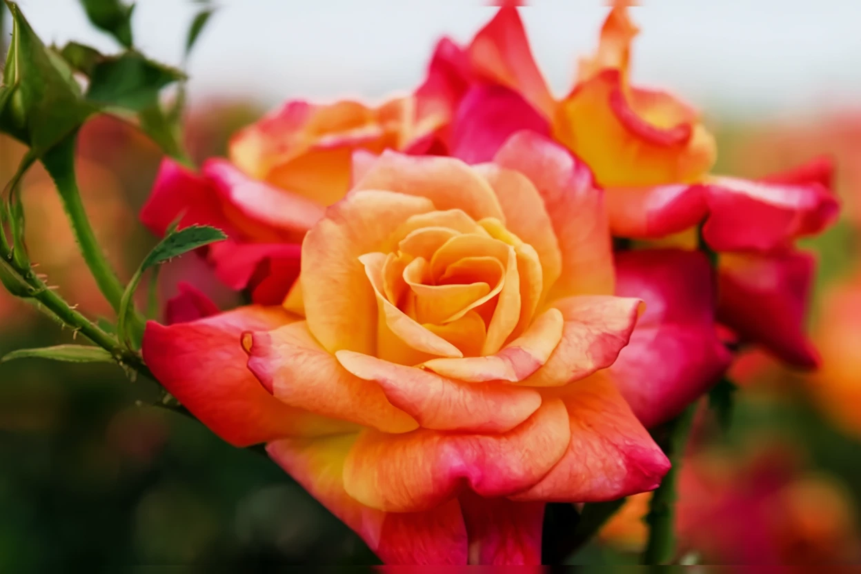 Троянда Джозеф Коат / Rosa Joseph’s Coat