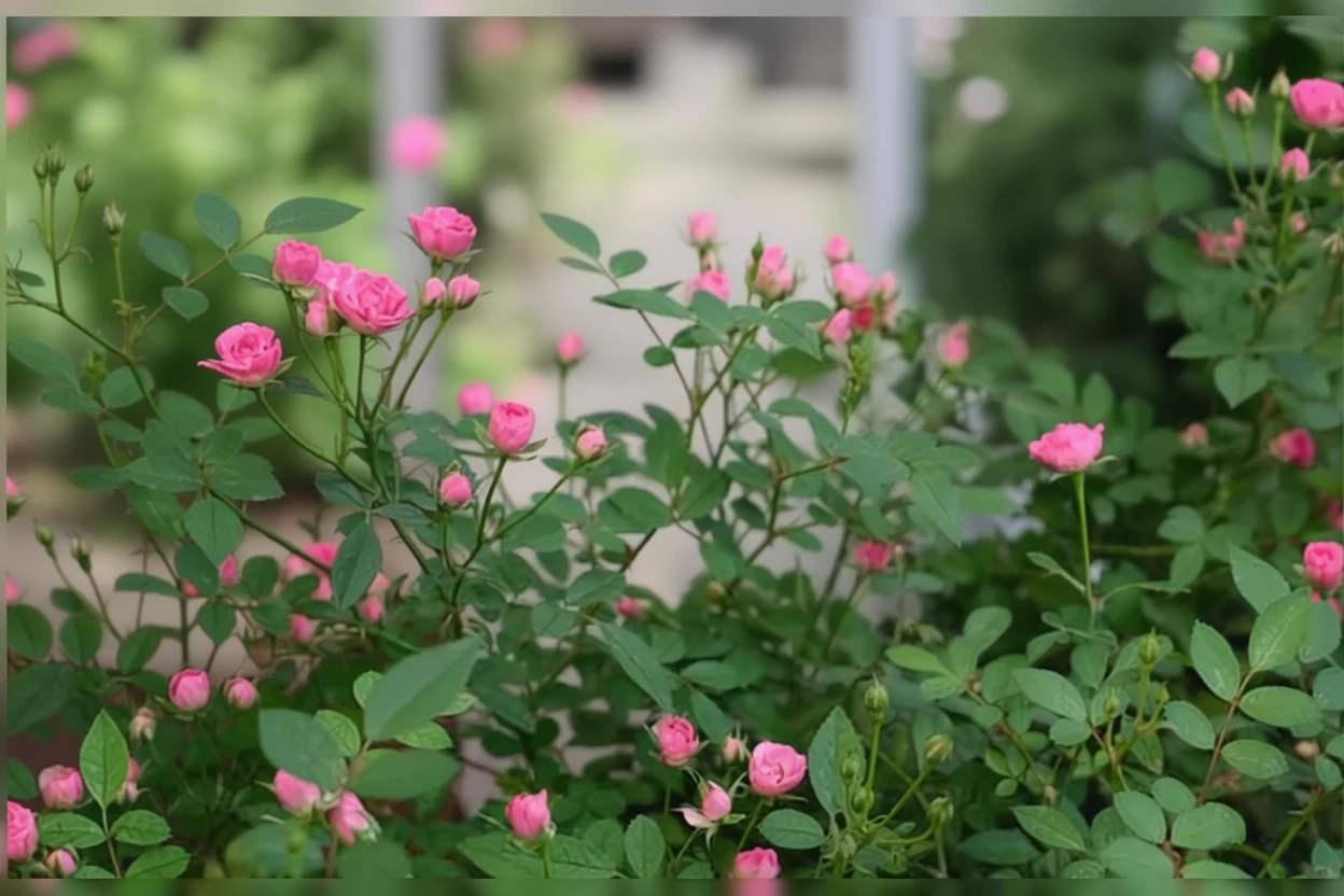 Троянда китайська Олд Блаш