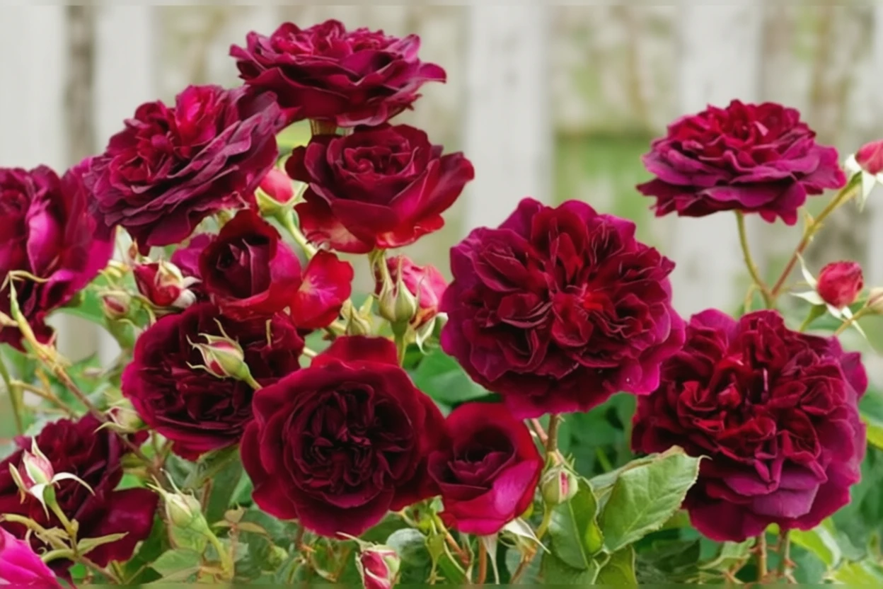 Троянда Манстед Вуд / Rosa Munstead Wood