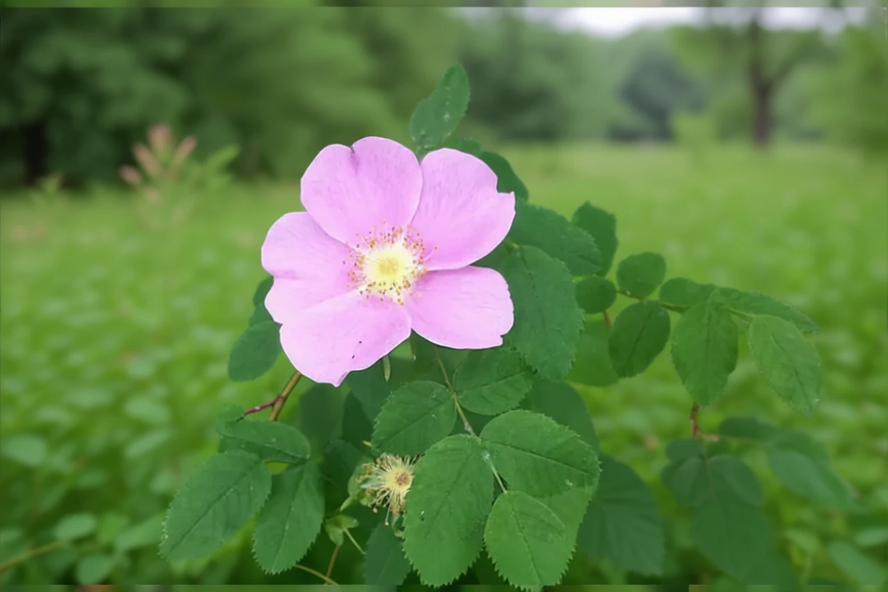 Троянда нутканська