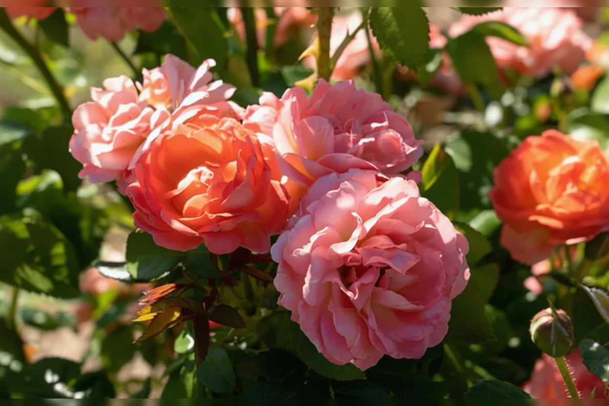 Троянда Орандж Глоу Нок Аут