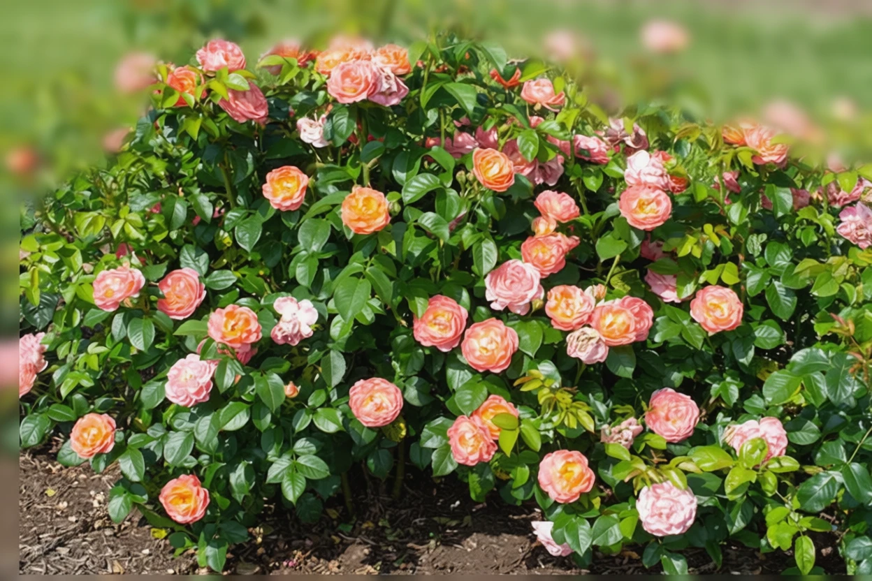 Троянда Орандж Глоу Нок Аут