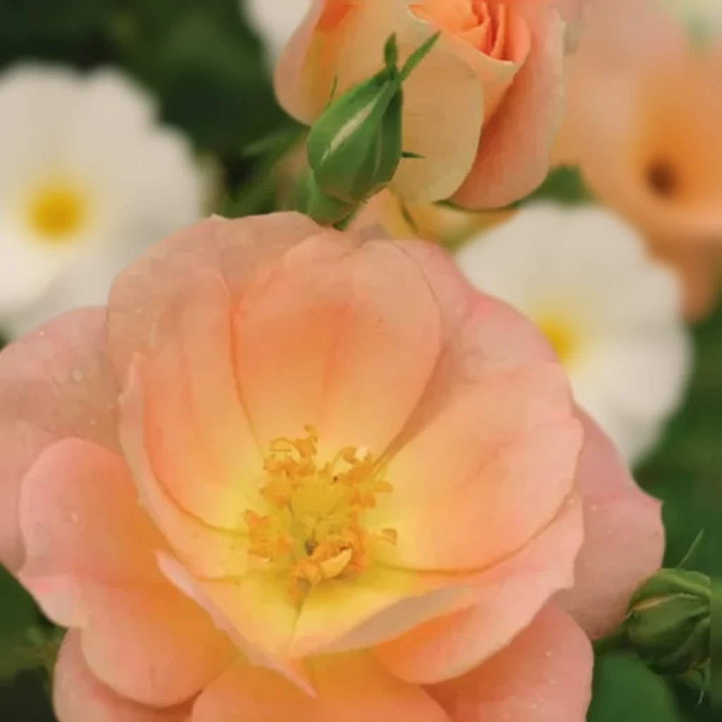 Троянда Осо Ізі Пічі Крім / Rosa Oso Easy Peachy Cream