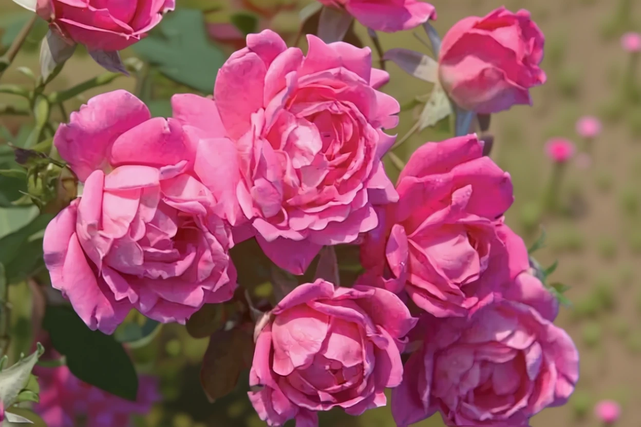 Троянда Пінк Дабл Нок Аут