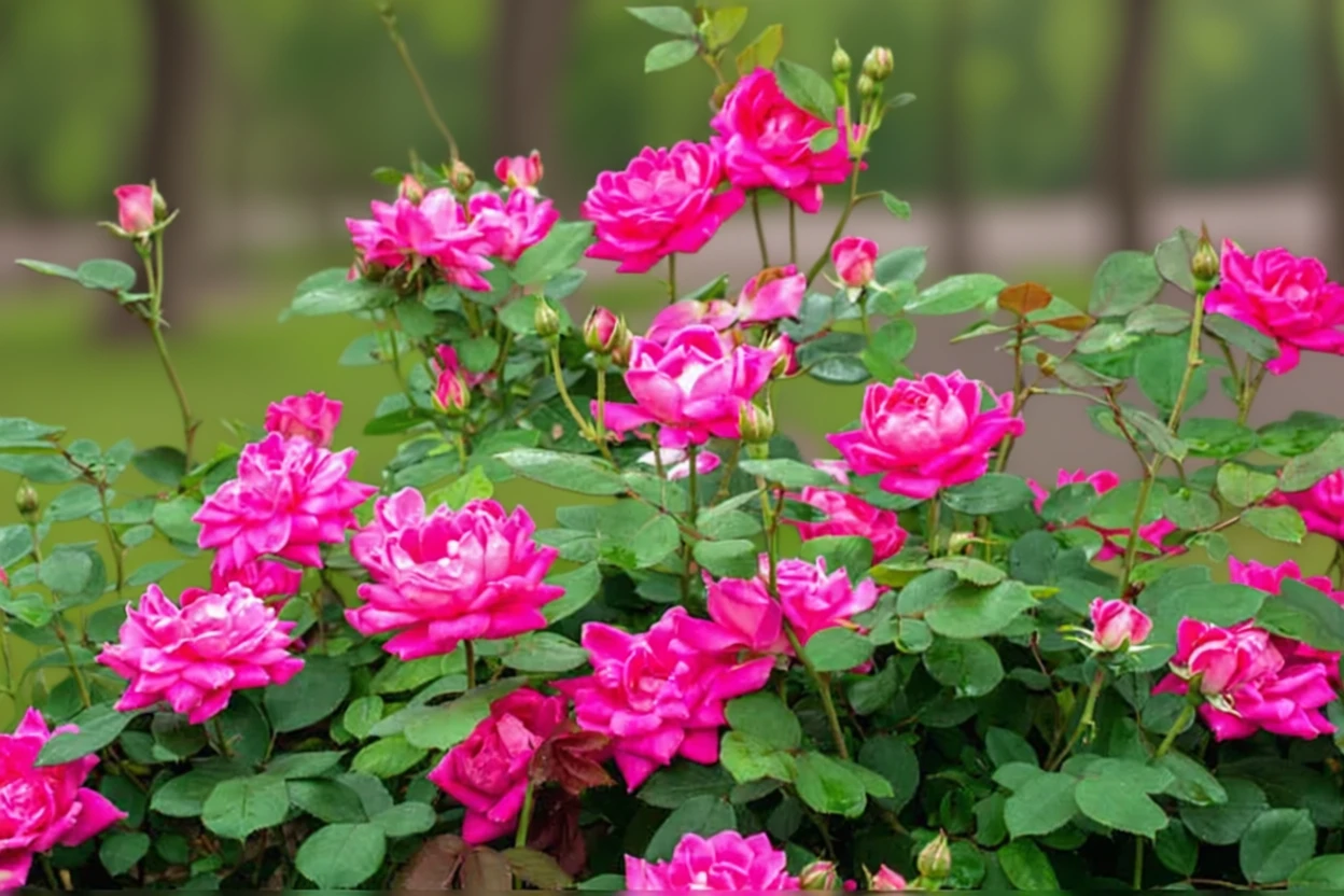 Троянда Пінк Дабл Нок Аут