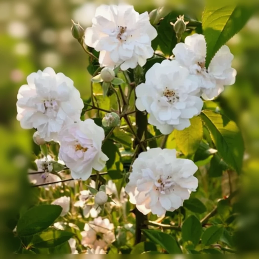 Троянда Полс Хімалайан Маск / Rosa Paul’s Himalayan Musk