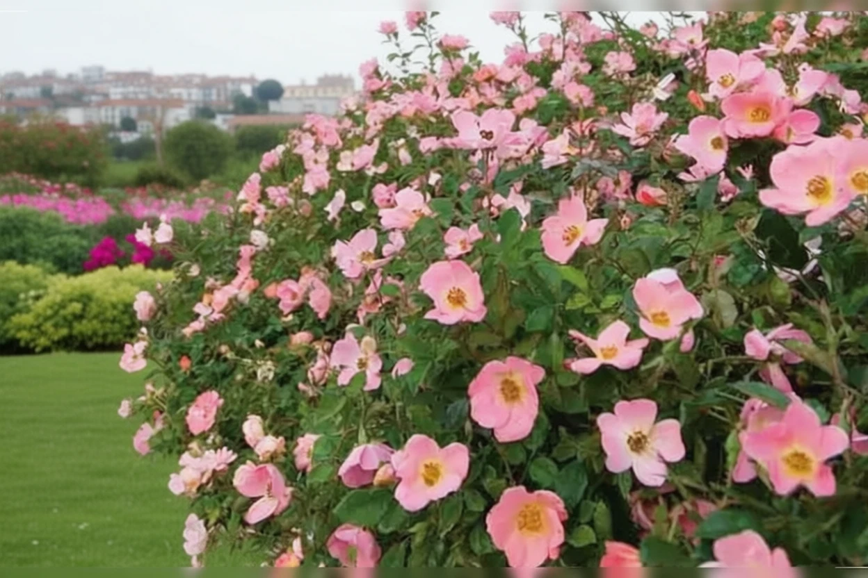 Троянда Рейнбоу Нок Аут