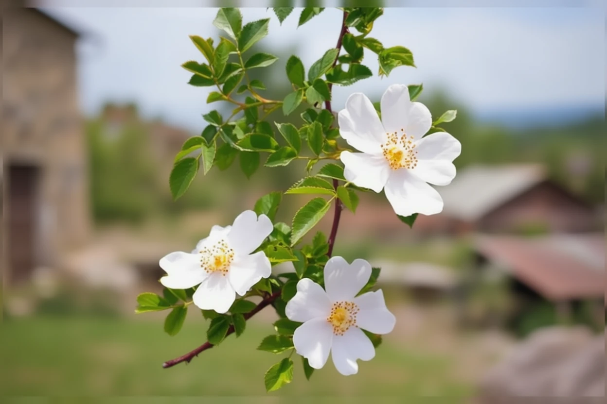 Троянда вічнозелена