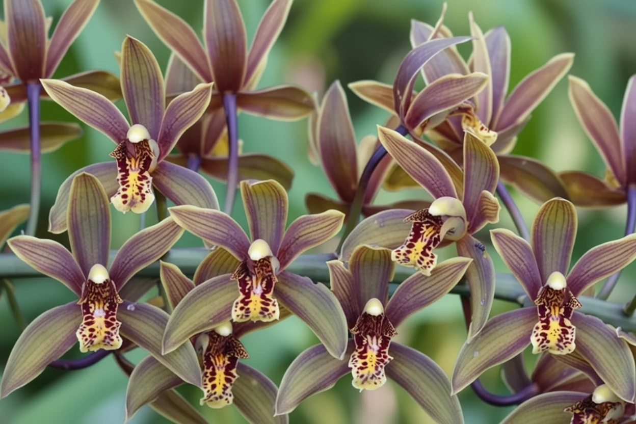 Цимбідіум багатоквітковий / Cymbidium floribundum