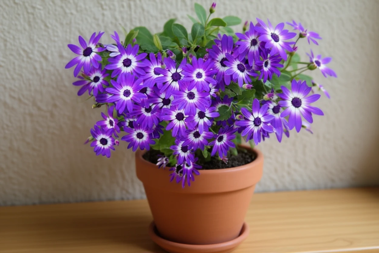 Цинерарія гібридна / Pericallis × hybrida