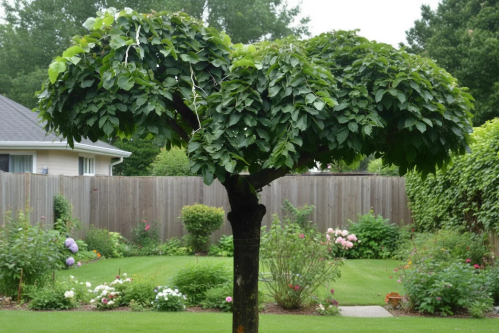 Вяз шорсткий Кемпердауні / Ulmus glabra Camperdownii