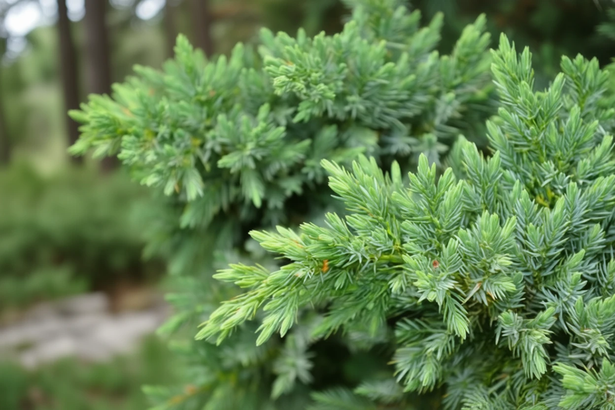 Ялівець прибережний Блу Пасіфік / Juniperus rigida subsp. conferta Blue Pacific