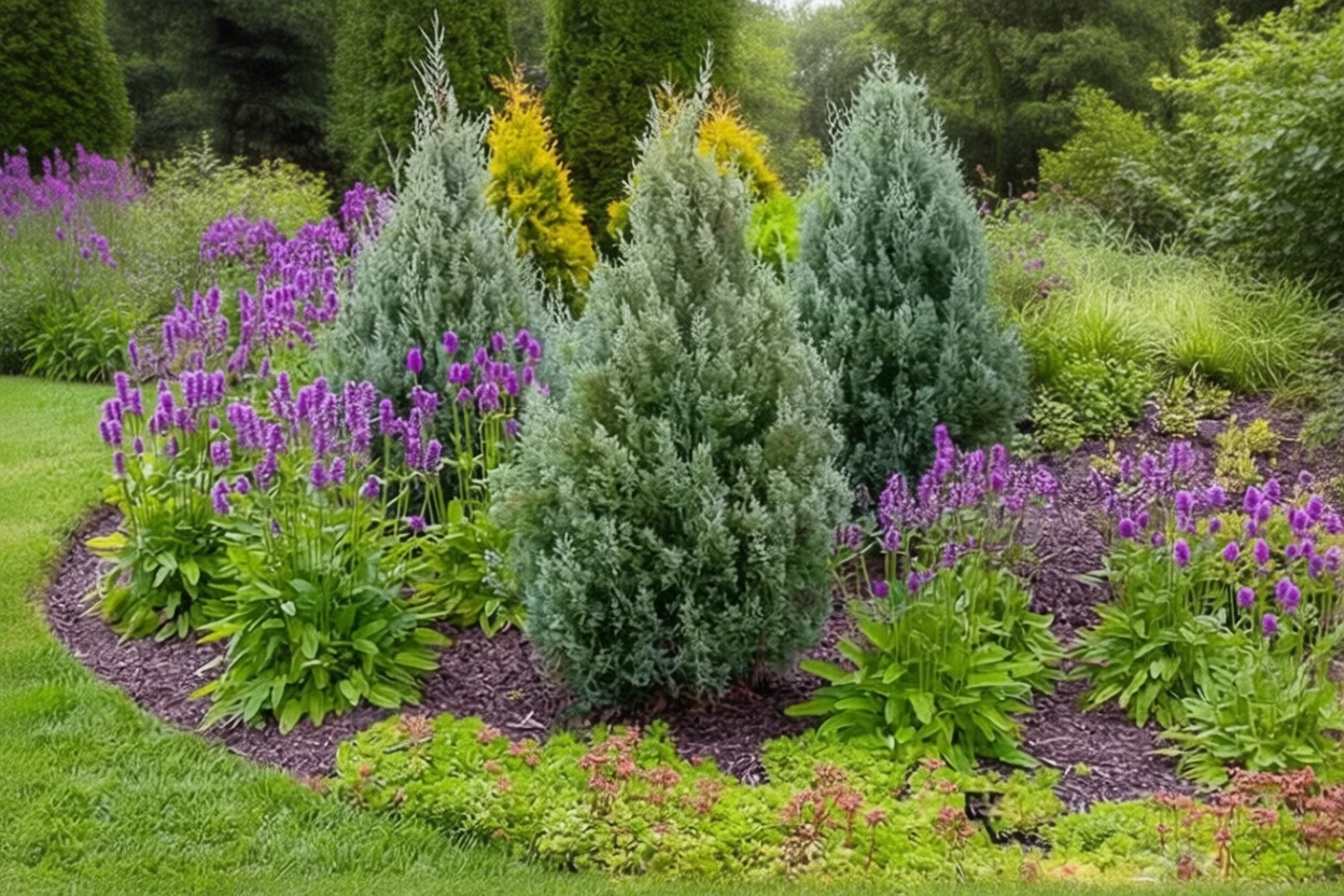 Ялівець скельний Вічіта Блю / Juniperus scopulorum Wichita Blue