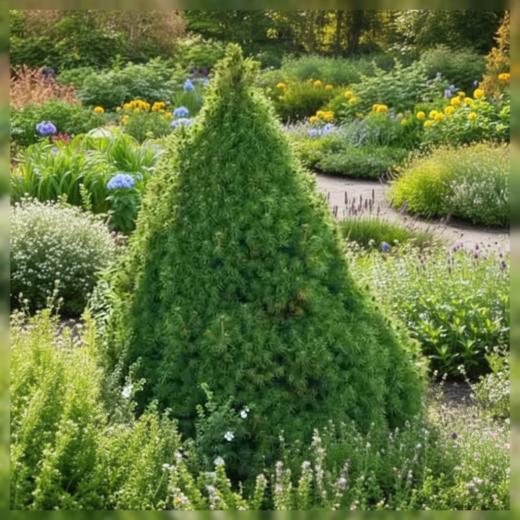 Ялина біла вар. альбертська Коніка / Picea glauca var. albertiana Conica