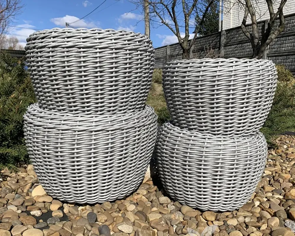 Кашпо з ротанга на будь-який смак