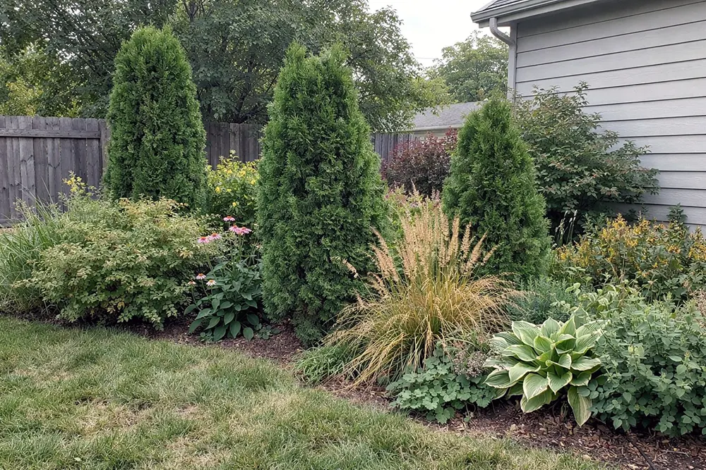 Туї в ландшафтному дизайні