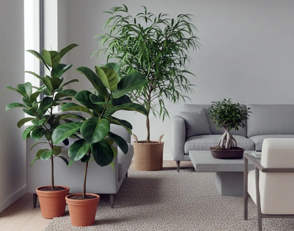 Фото види фікусів