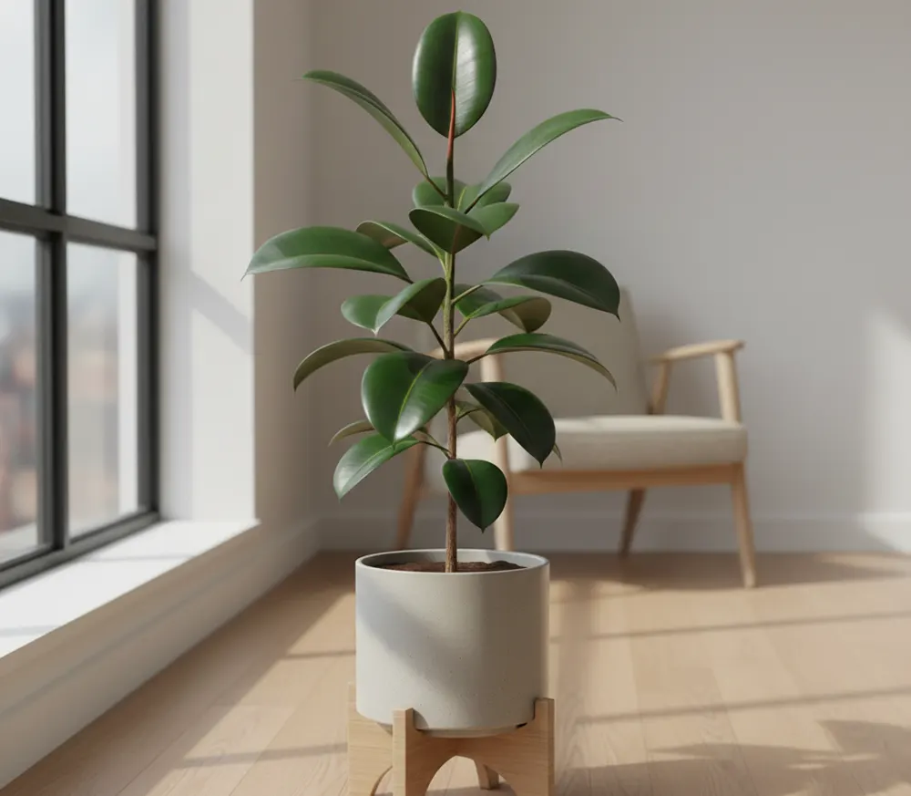 Фото фікус еластика