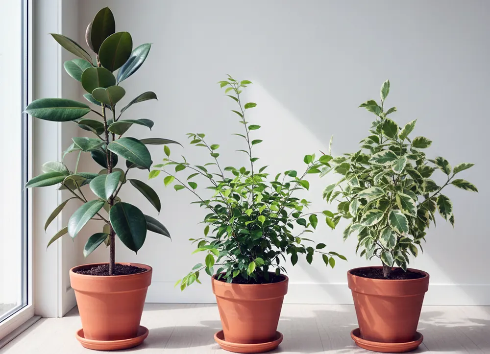 Фото різноманітних фікусів