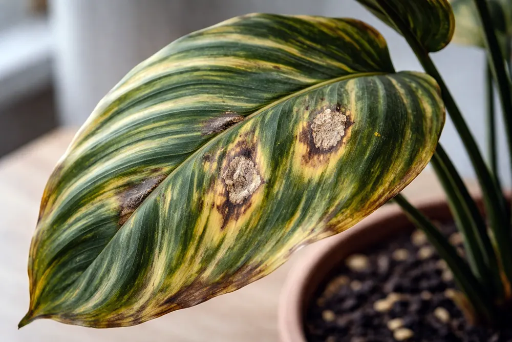 Калатея догляд: хвороби
