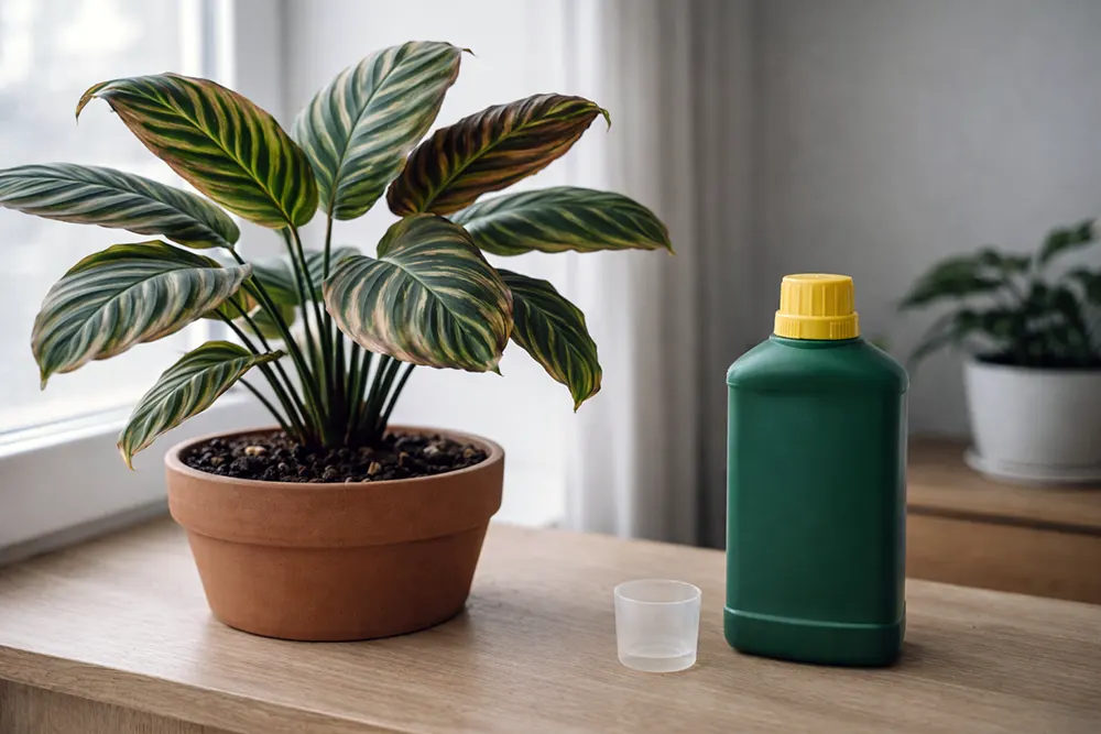 Калатея догляд: добрива