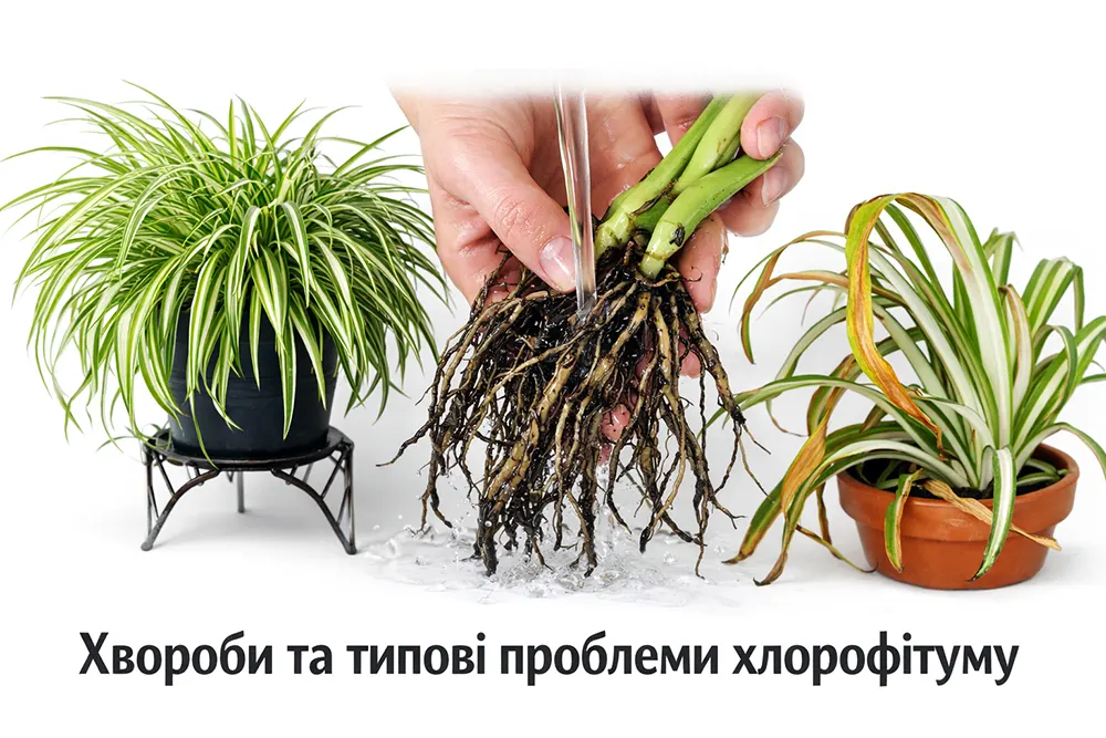 Хлорофітум хвороби