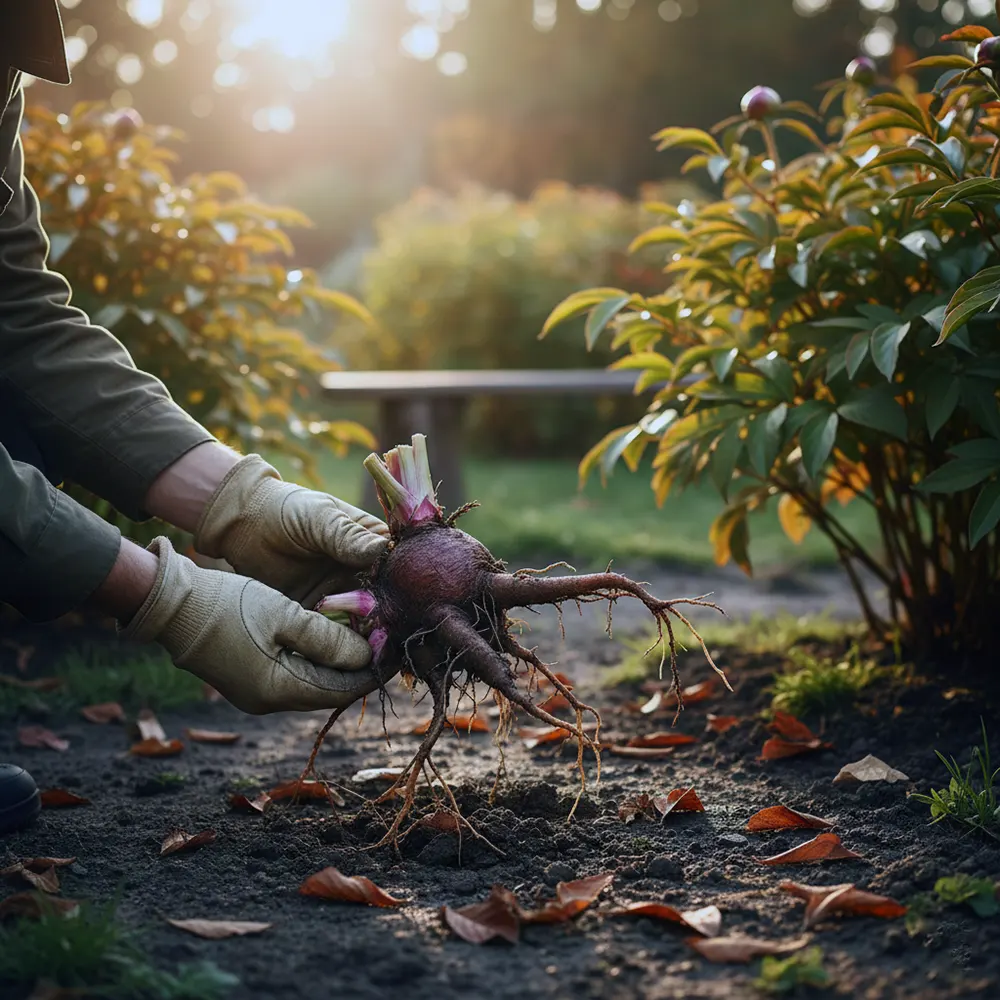 Садити півонію навесні?