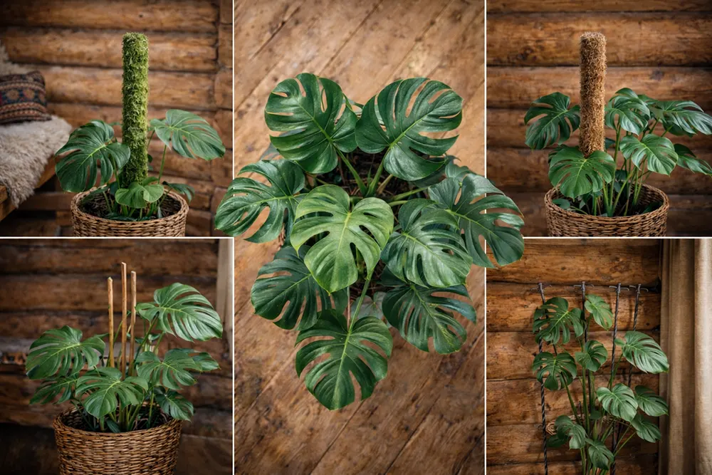 Опора для монстери вдома