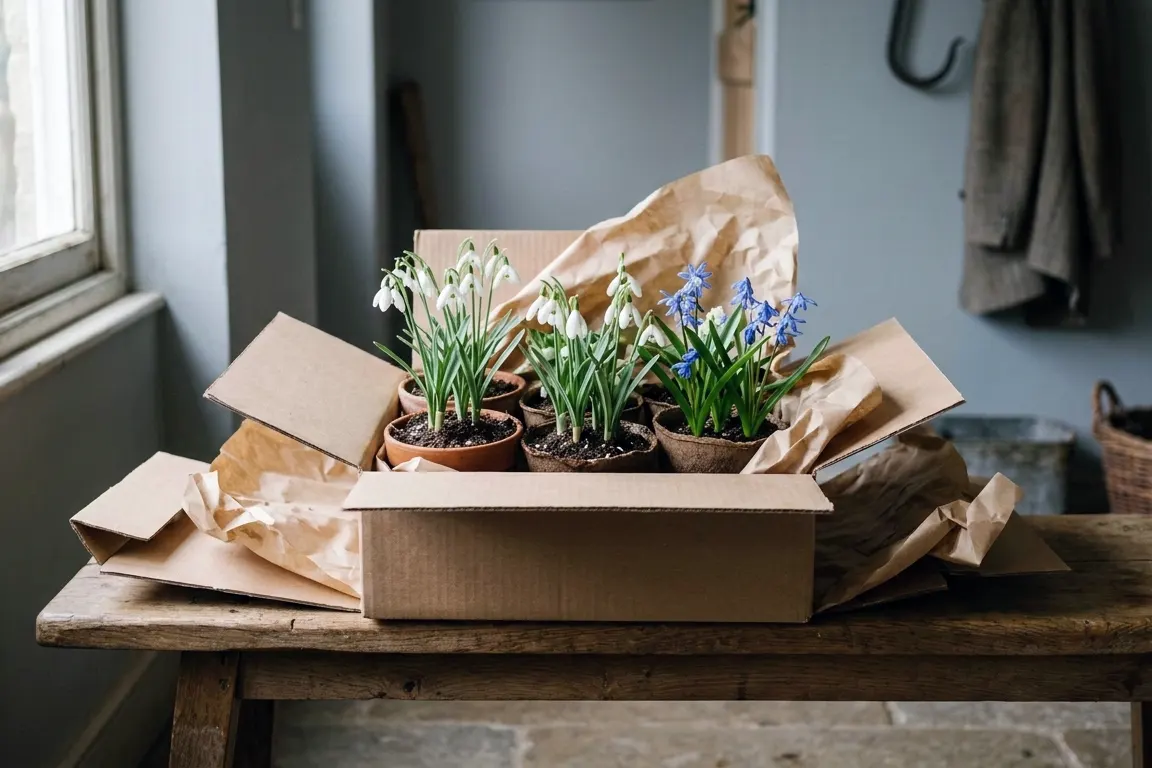 Підсніжники та проліски після покупки: прохолодне зберігання і швидка висадка у вологий дренований ґрунт у півтіні